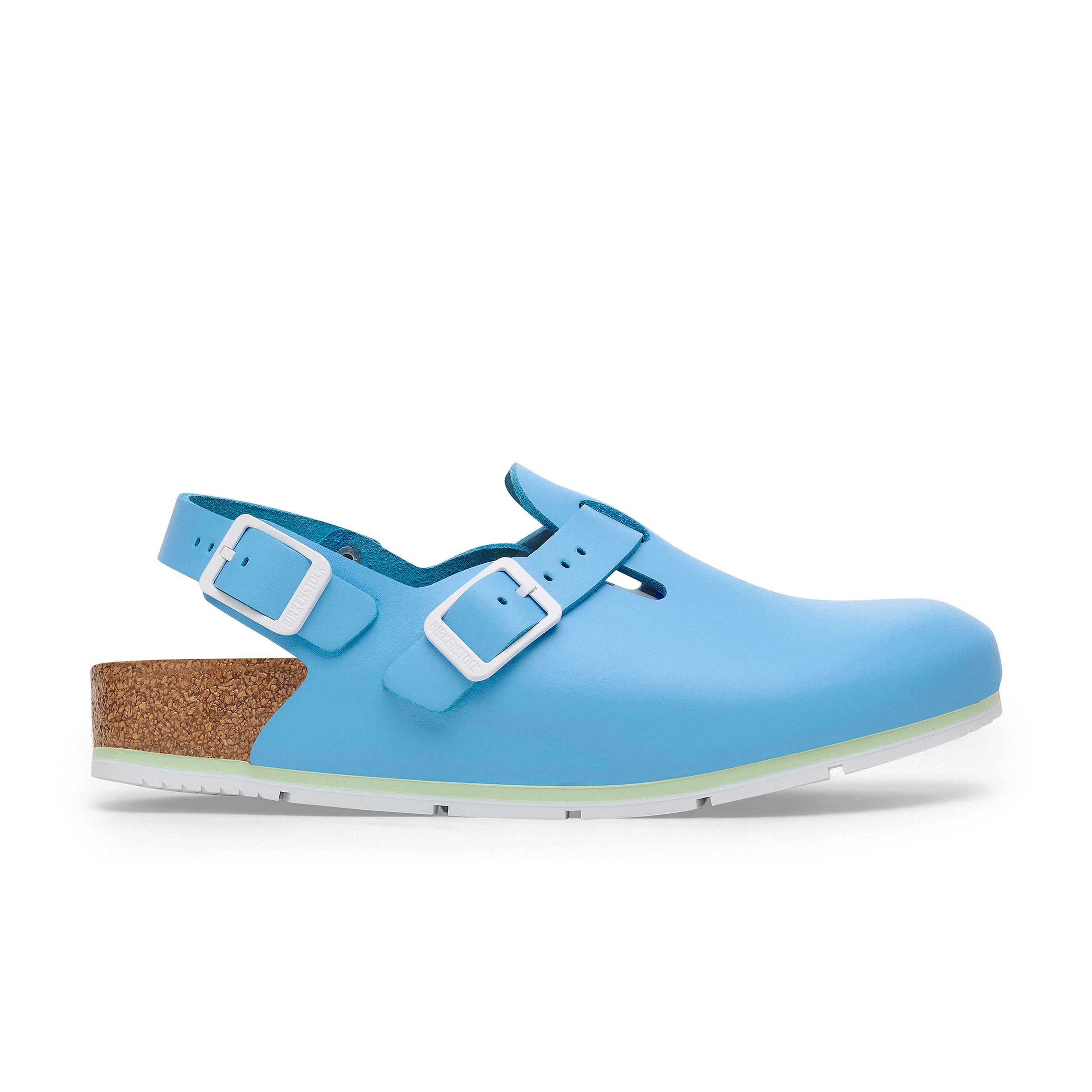 Tokio Pro Sky Blue PU Coated Natural Leather