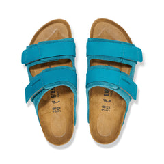 Uji Deep Turquoise Nubuck/Suede Leather