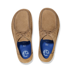 Utti Lace Grey Taupe Suede Leather