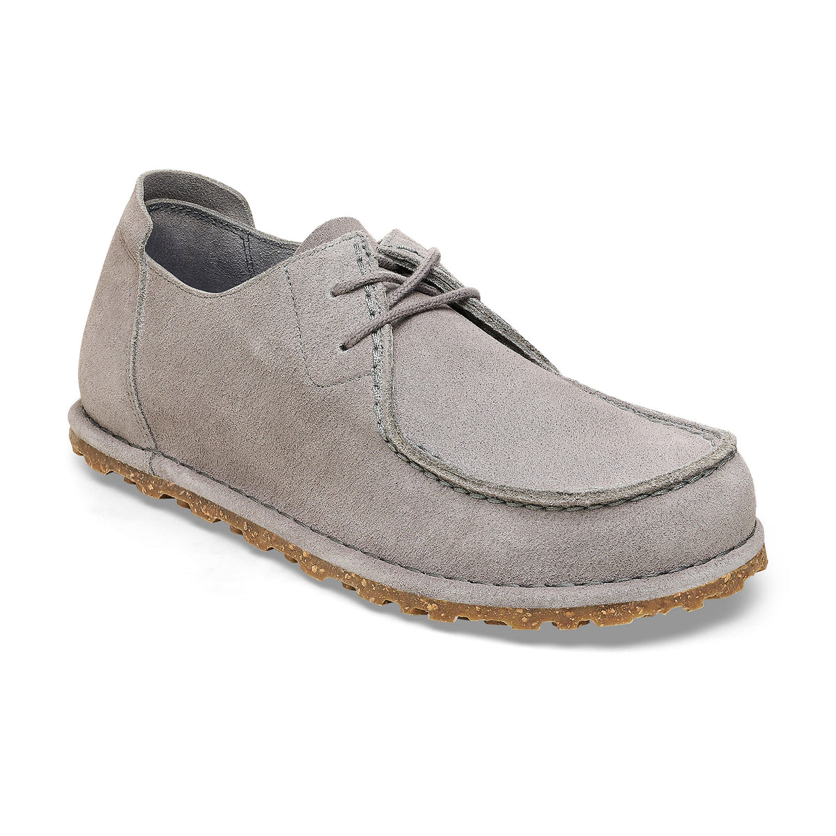 Utti Lace Whale Grey Suede Leather