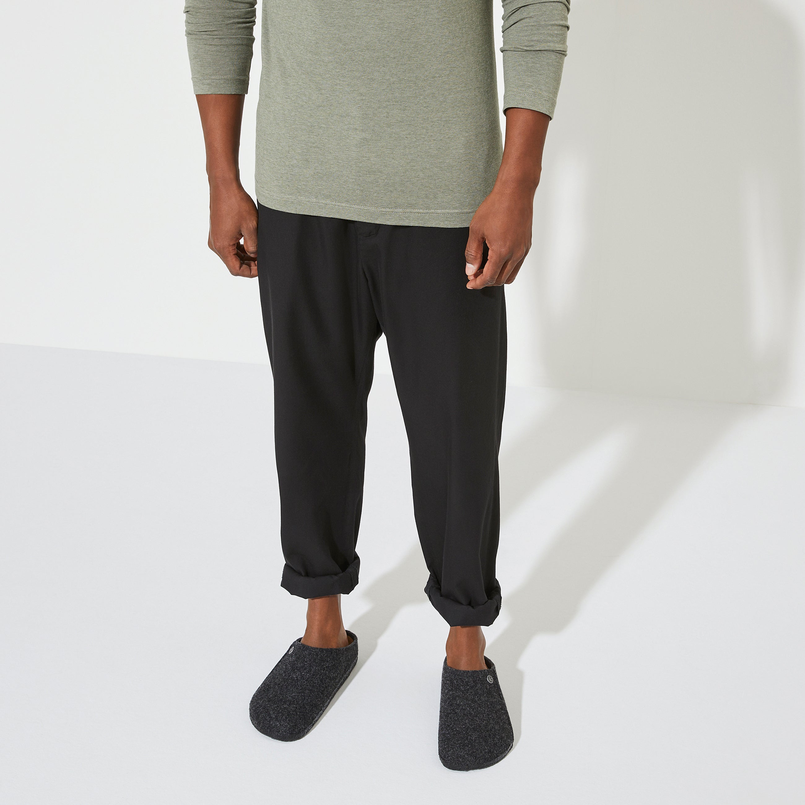 Zermatt Anthracite Wool Felt