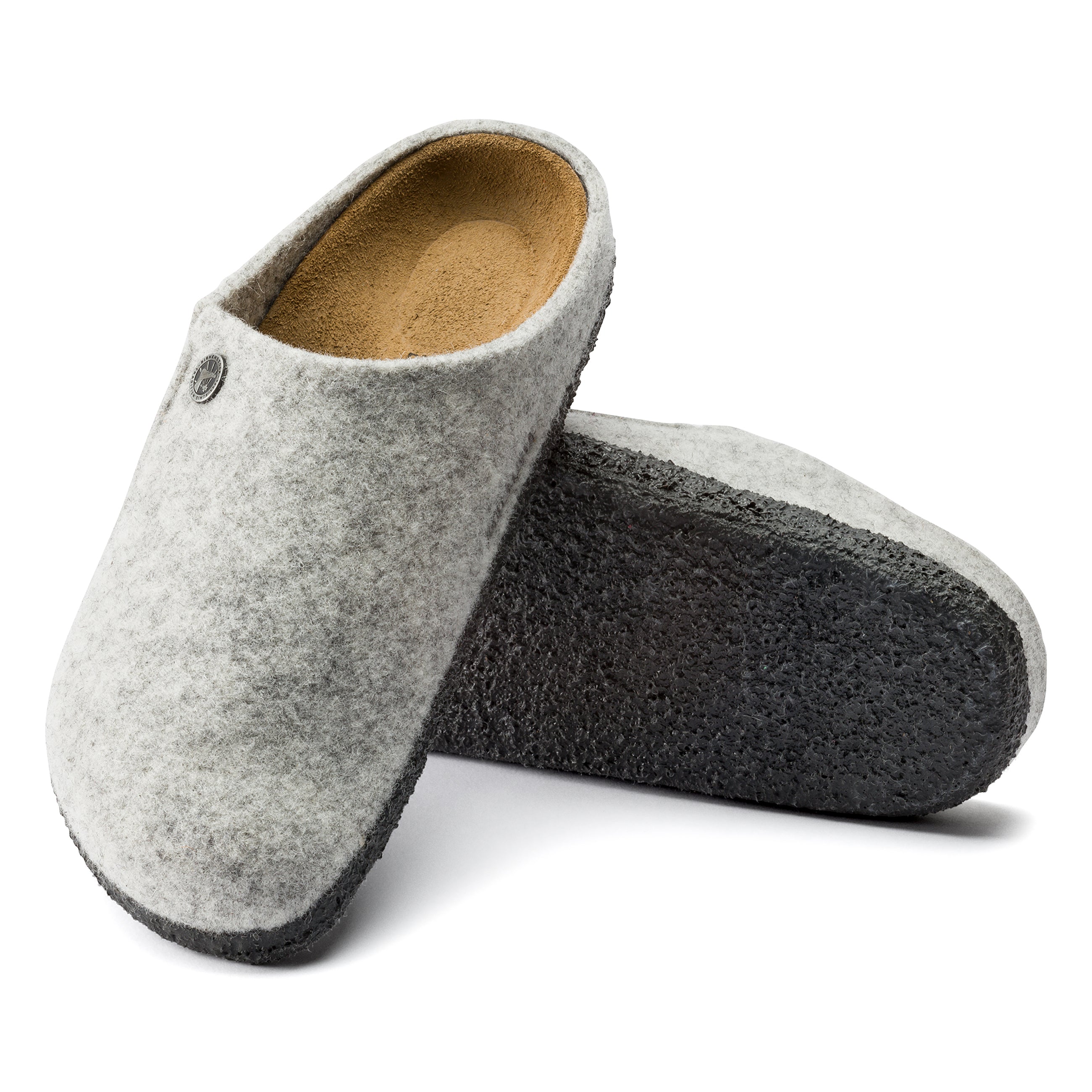Zermatt Light Grey Wool Felt