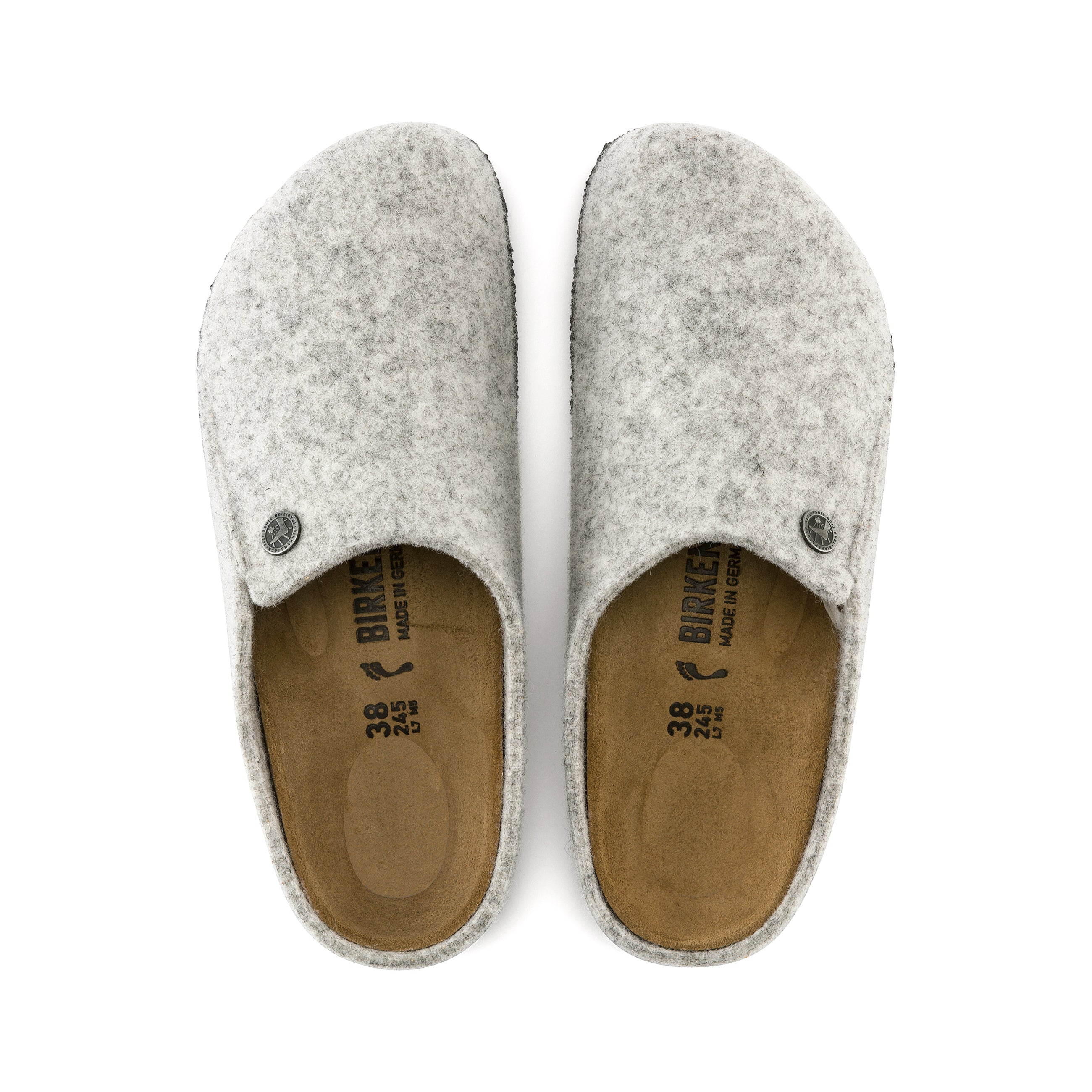 Zermatt Light Grey Wool Felt
