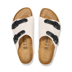 Zurich Tech Antique White Suede Leather